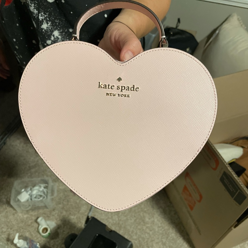 kate spade valentine’s day heart bag